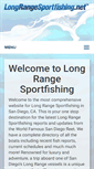 Mobile Screenshot of longrangesportfishing.net